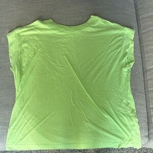 a new day Bright Green Muscle Tee